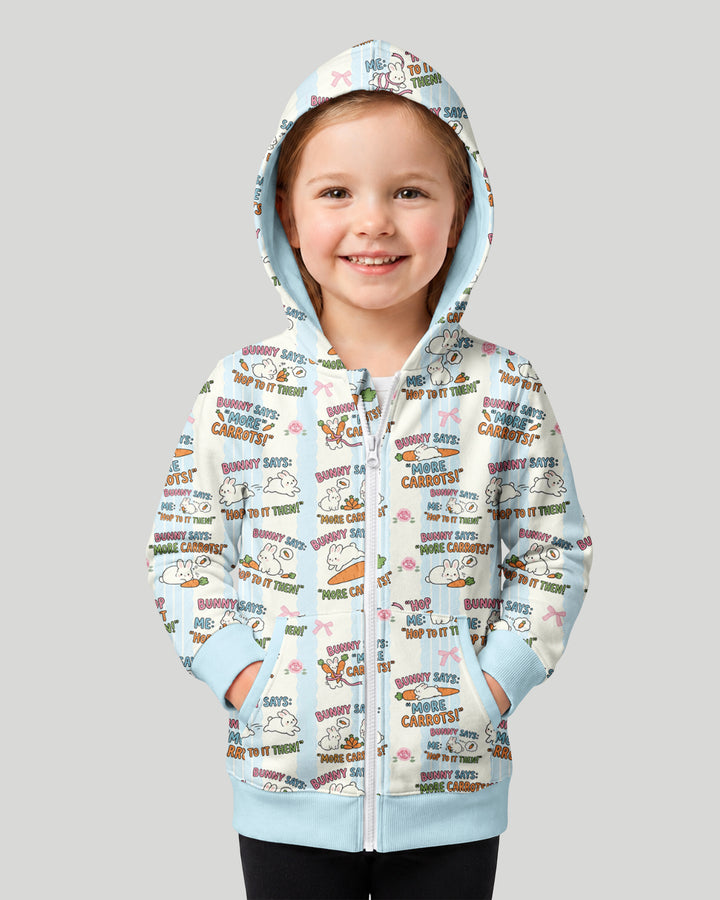 Hop To It Bamboo Zip Hoodie