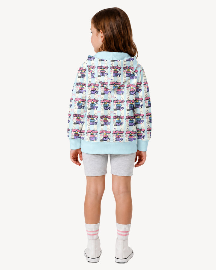 Boombox Bunny Bamboo Zip Hoodie