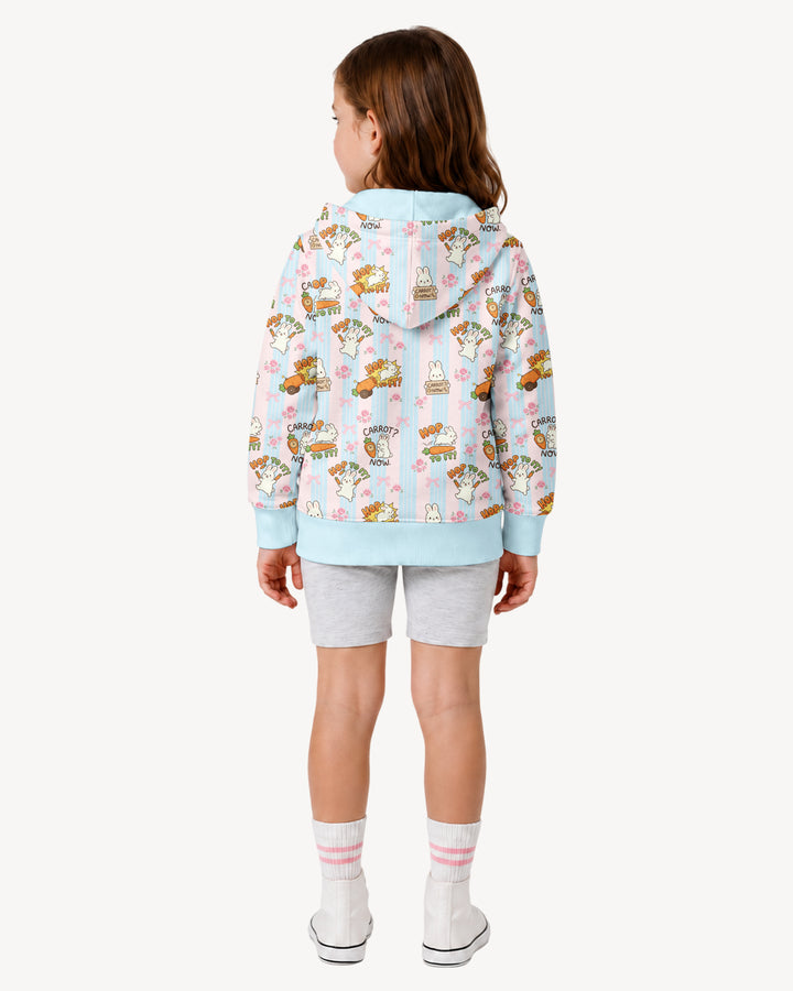 Carrot Rush Bamboo Zip Hoodie