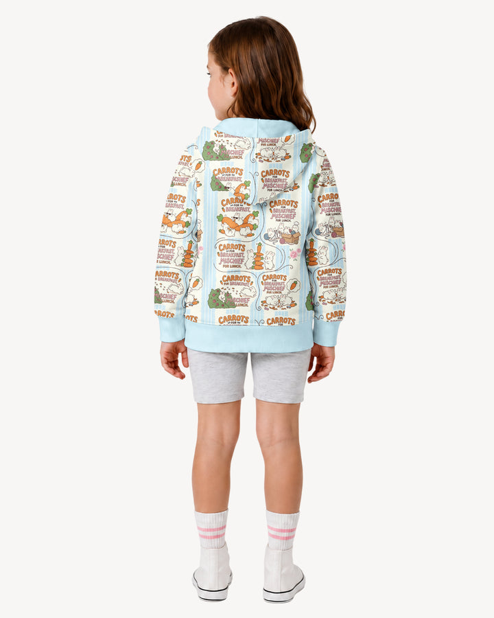Little Troublemakers Bamboo Zip Hoodie