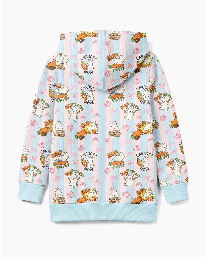 Carrot Rush Bamboo Zip Hoodie