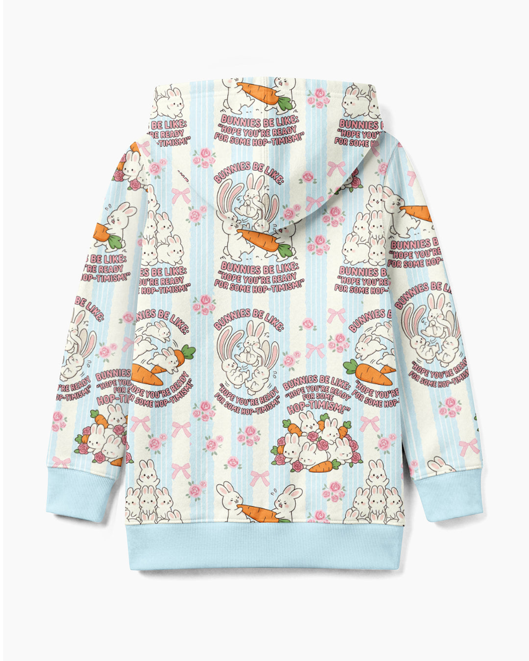 Hop-timism Bamboo Zip Hoodie
