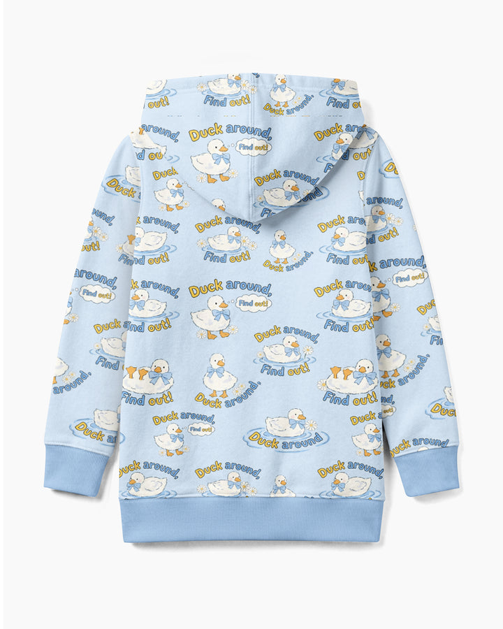 The Duck Around Bamboo Zip Hoodie