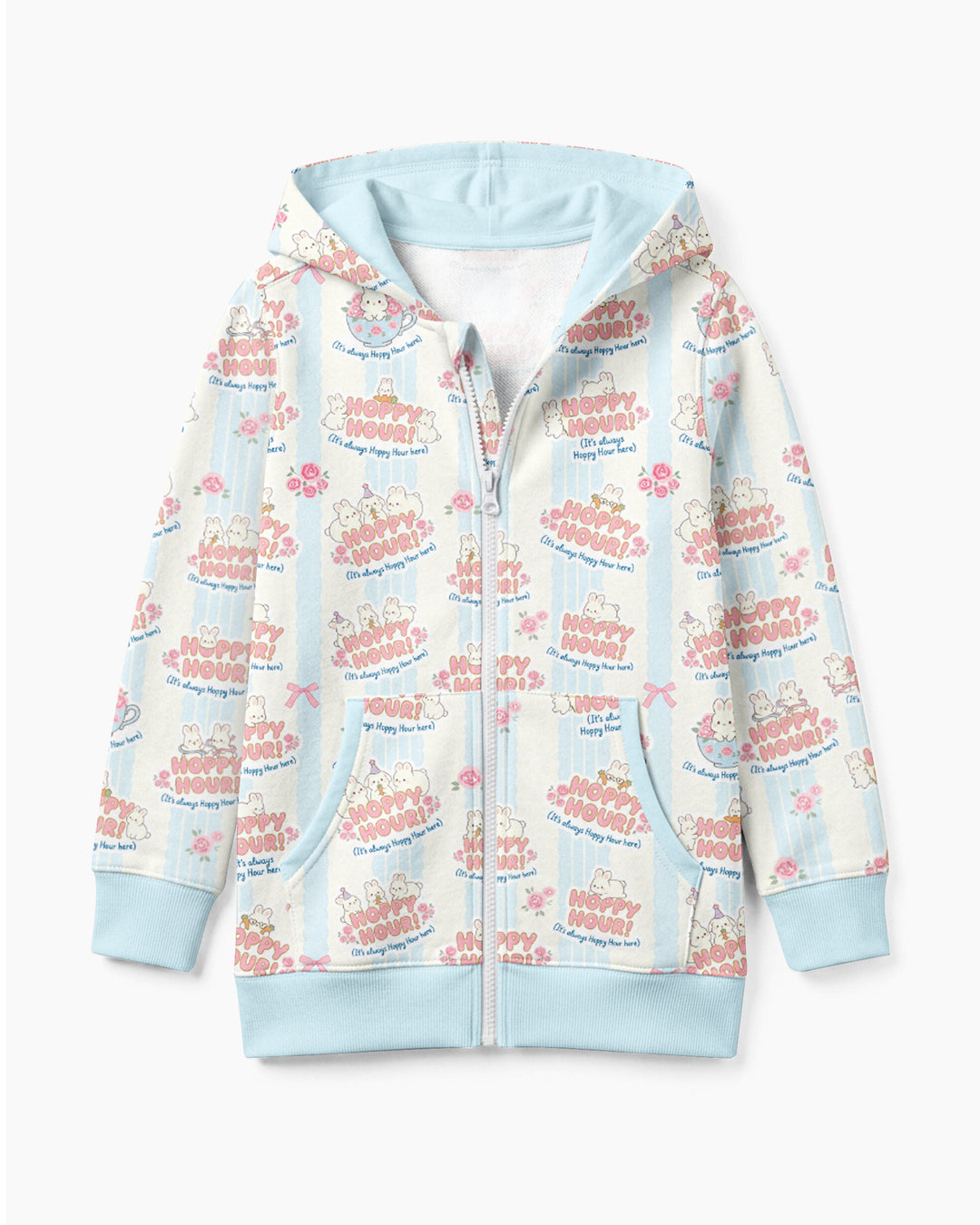 Hoppy Hour Bamboo Zip Hoodie