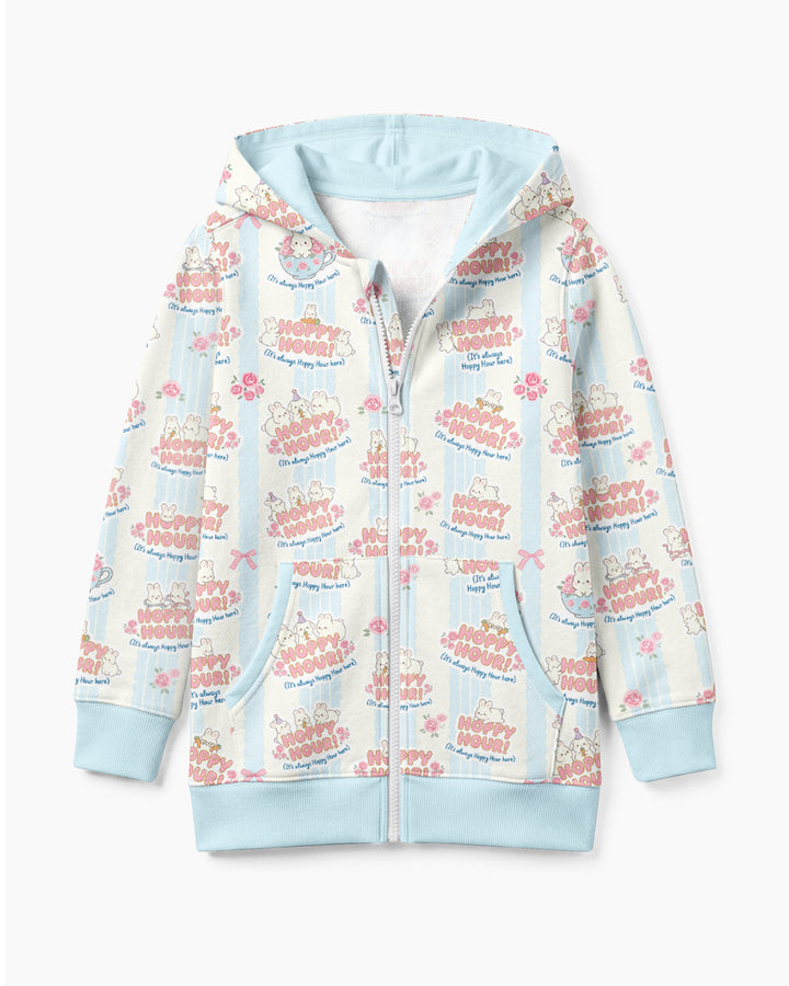 Hoppy Hour Bamboo Zip Hoodie