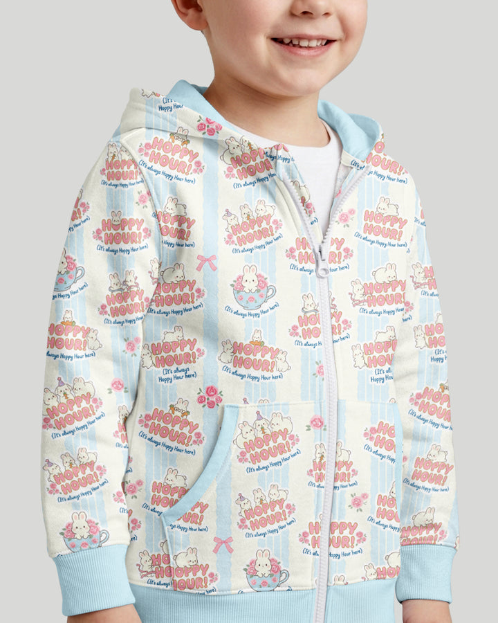 Hoppy Hour Bamboo Zip Hoodie