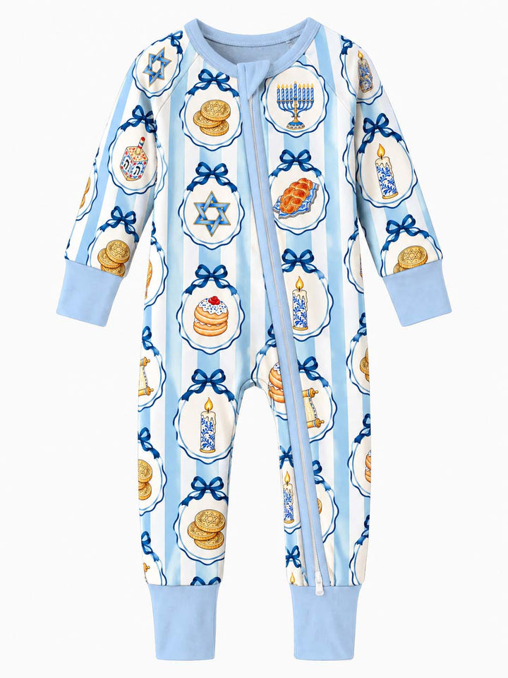 Hanukkah Traditions Bamboo Convertible Zippy
