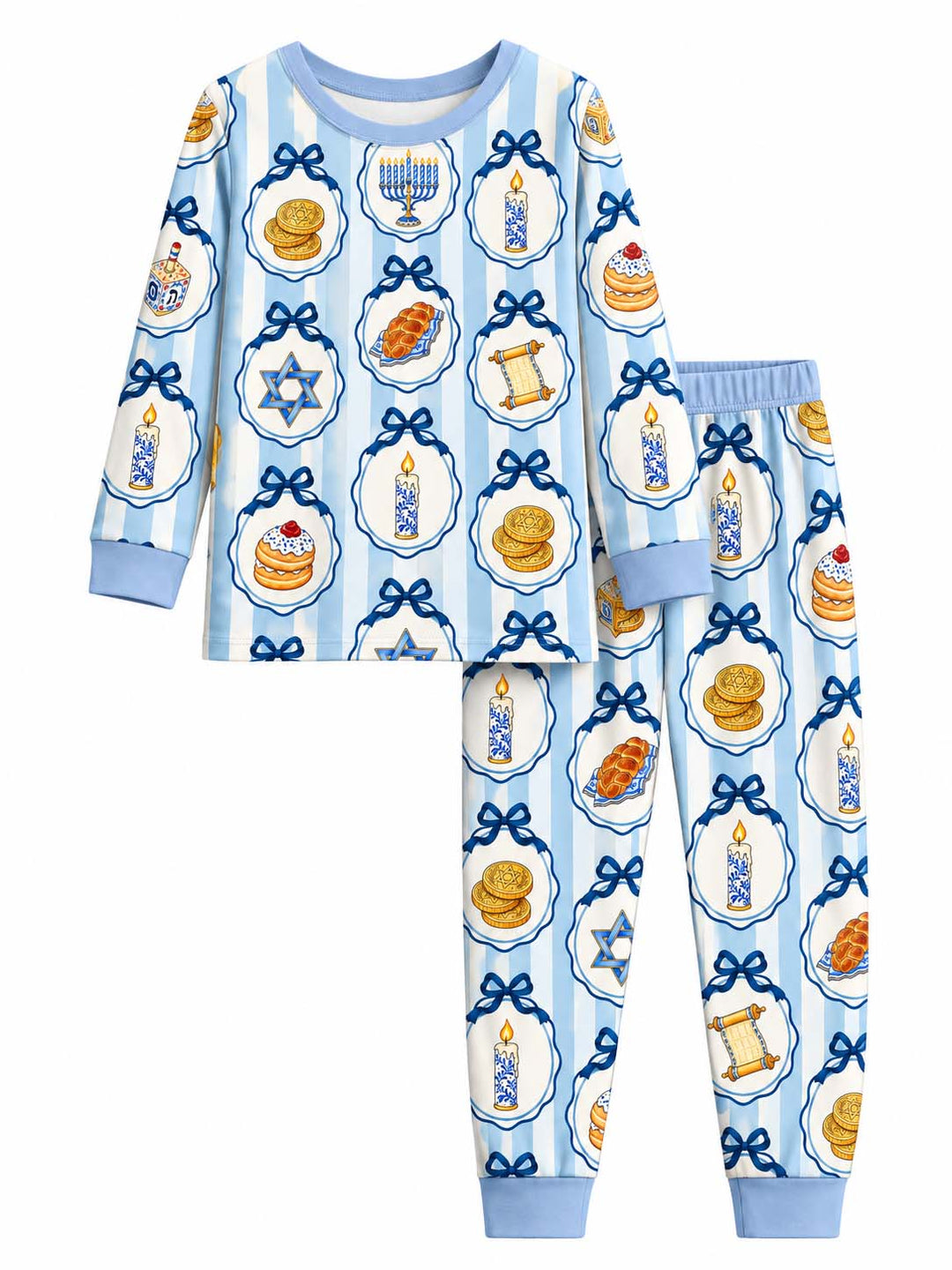 Hanukkah Traditions Bamboo Men's Pajama Set