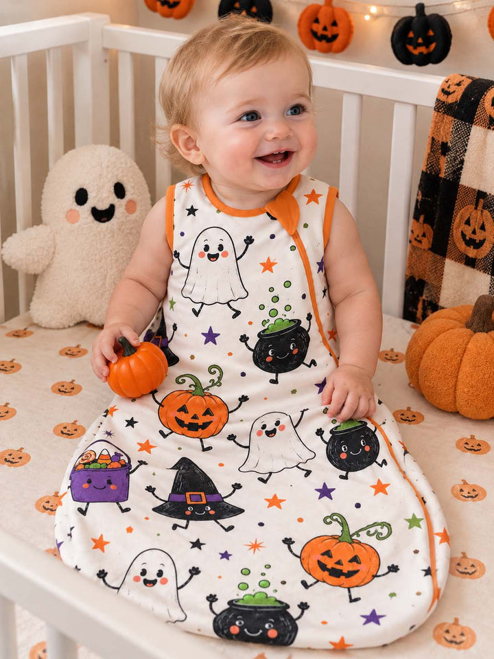 Happy Halloween Friends Bamboo Sleep Bag