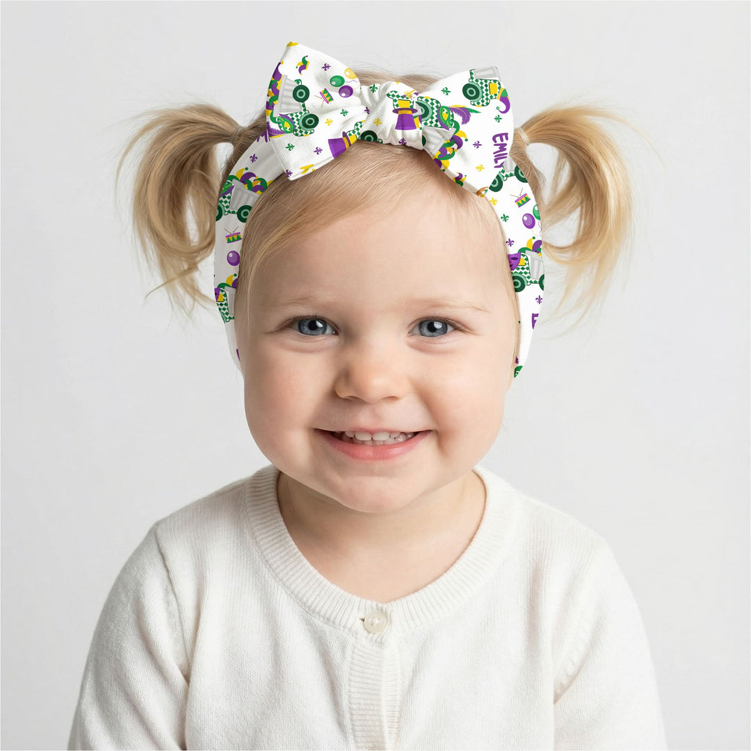 Mardi Gras Trucks Headband