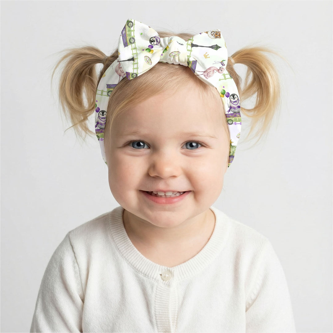 Mardi Gras Jungle Krewe Headband