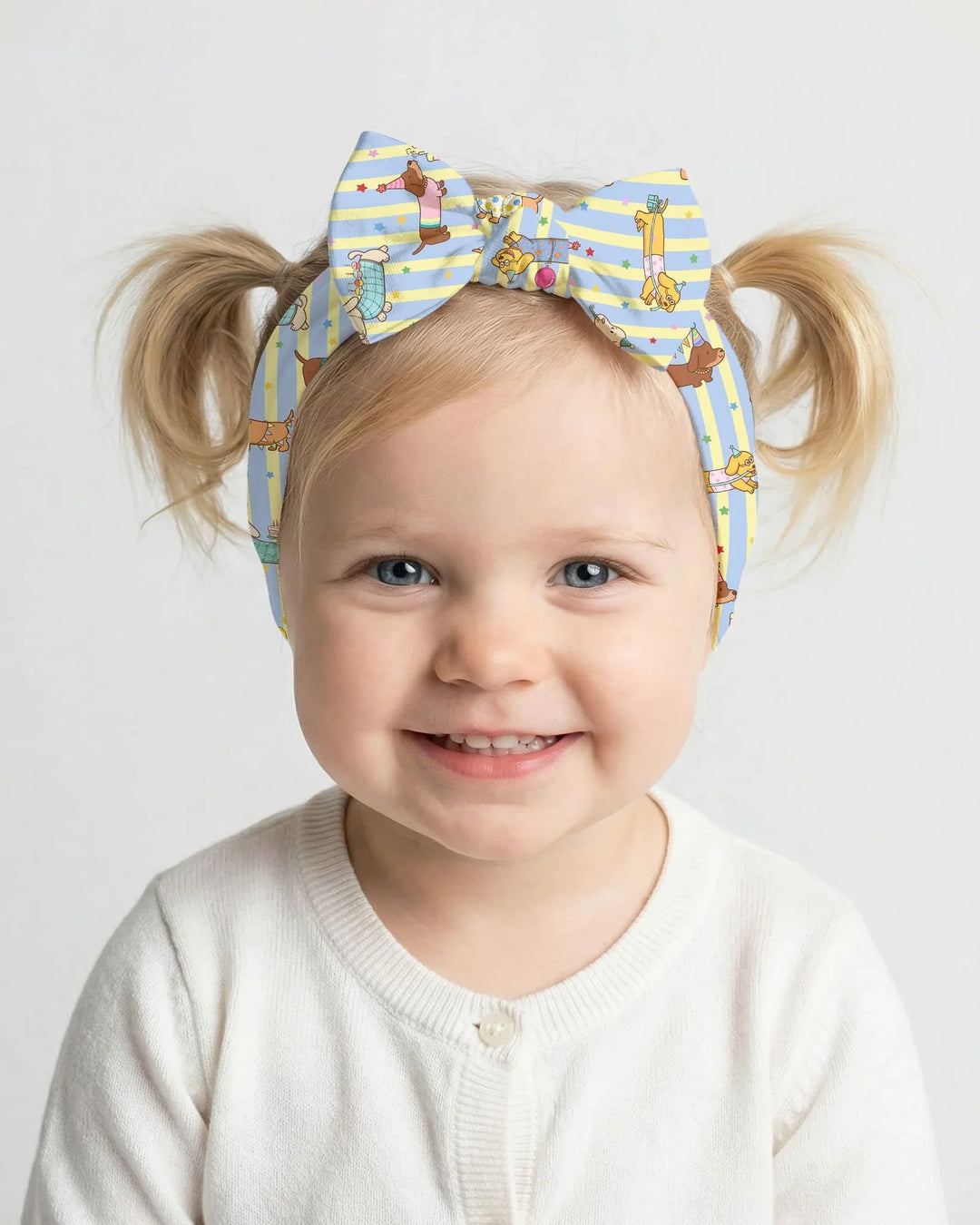 Custom Name Birthday Dachshund Headband