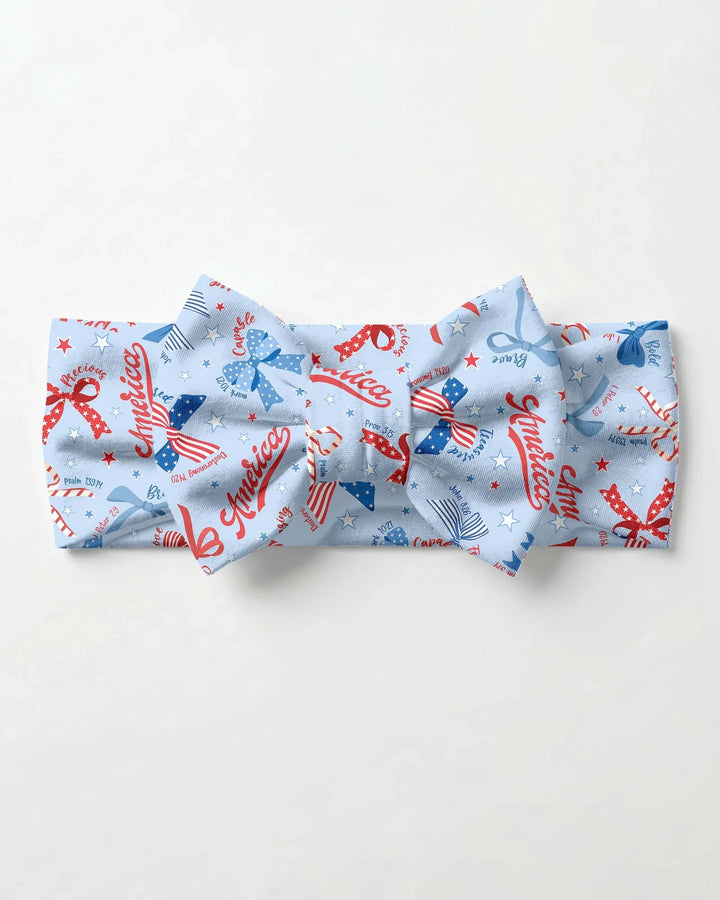 Girly Patriotic Headband
