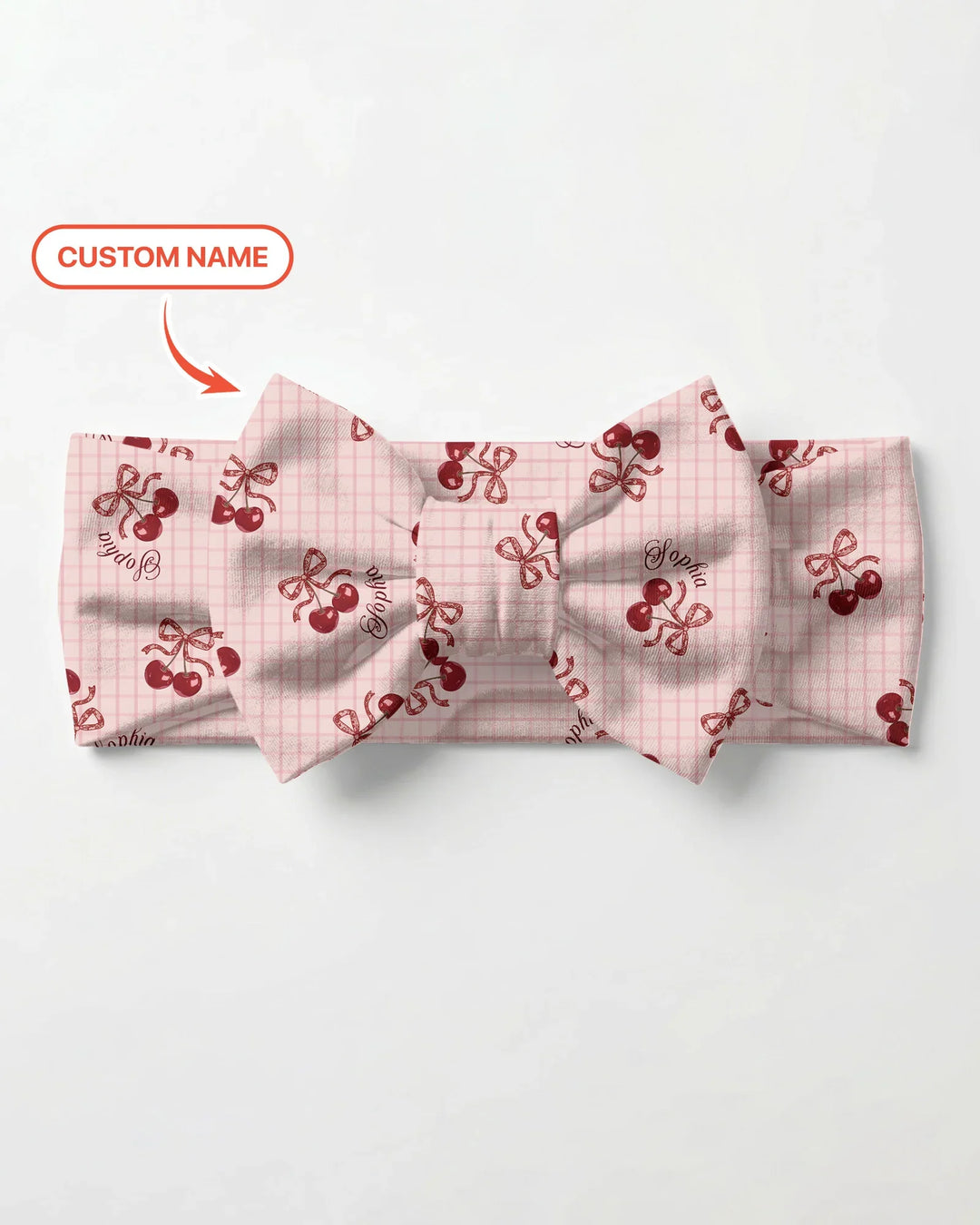 Cherry Mom and Me Headband