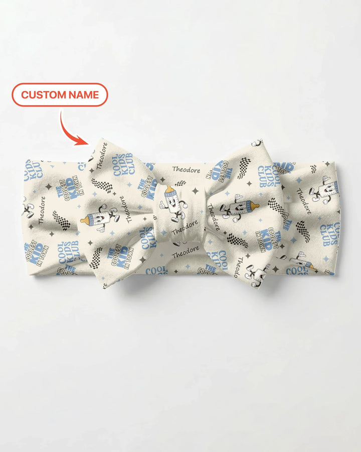 Custom Name Cool Club Daddy & Me Matching Headband
