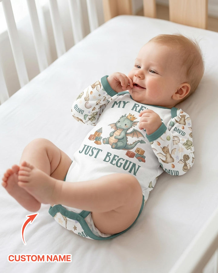 My Reign Has Just Begun Custom Name Bamboo Bodysuit