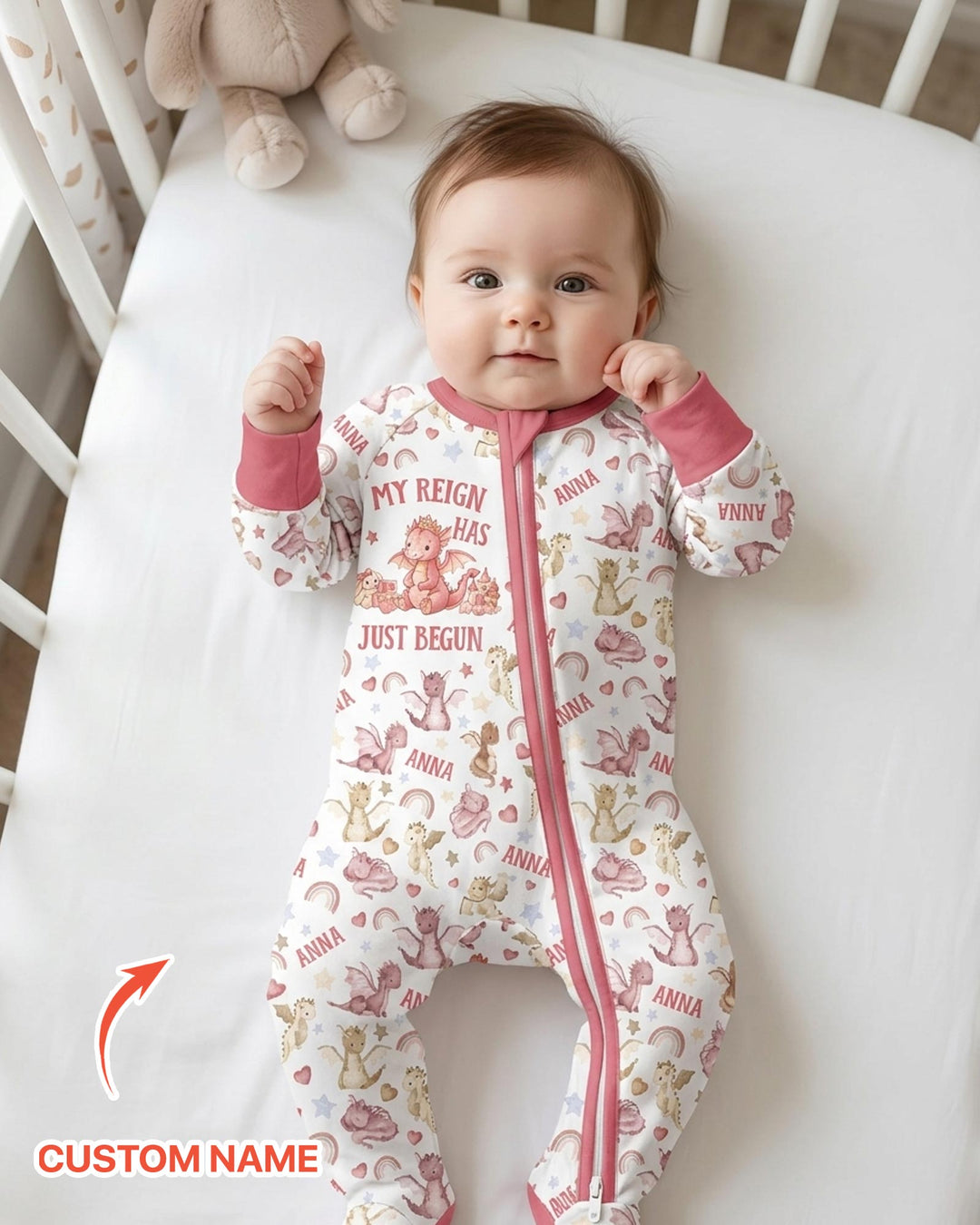 My Reign Has Just Begun Custom Name Bamboo Convertible Zippy