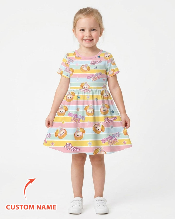 Vorlage Bambus Twirl Kleid