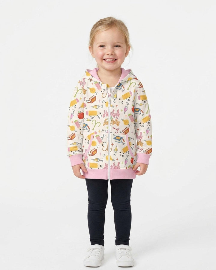 Hooked on Learning Bamboo Zip Hoodie