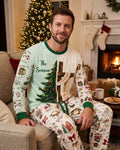 Jesus Is The Reason For The Season Family Matching Bamboo Men's Pajama Set