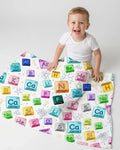 Vorlage Quilt Decke