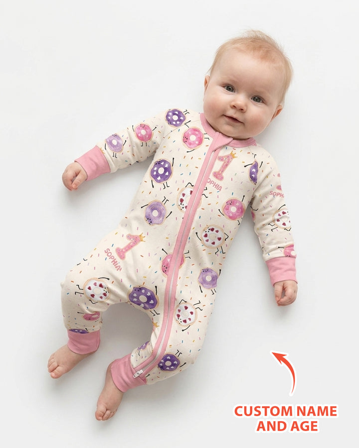 Gerippte Babykleidung mit individuellem Foto - Weich &amp; Skizzenhaft