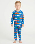 Bookworm Family Matching Bamboo Two Piece Long Sleeve Pajama Set