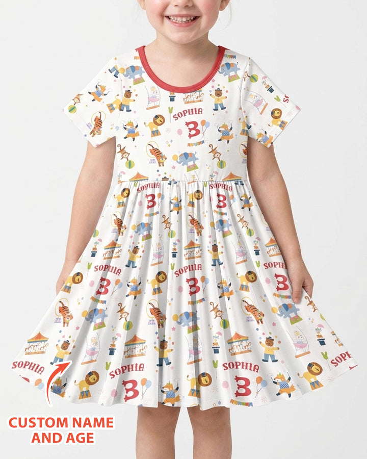Vorlage Bambus Twirl Kleid