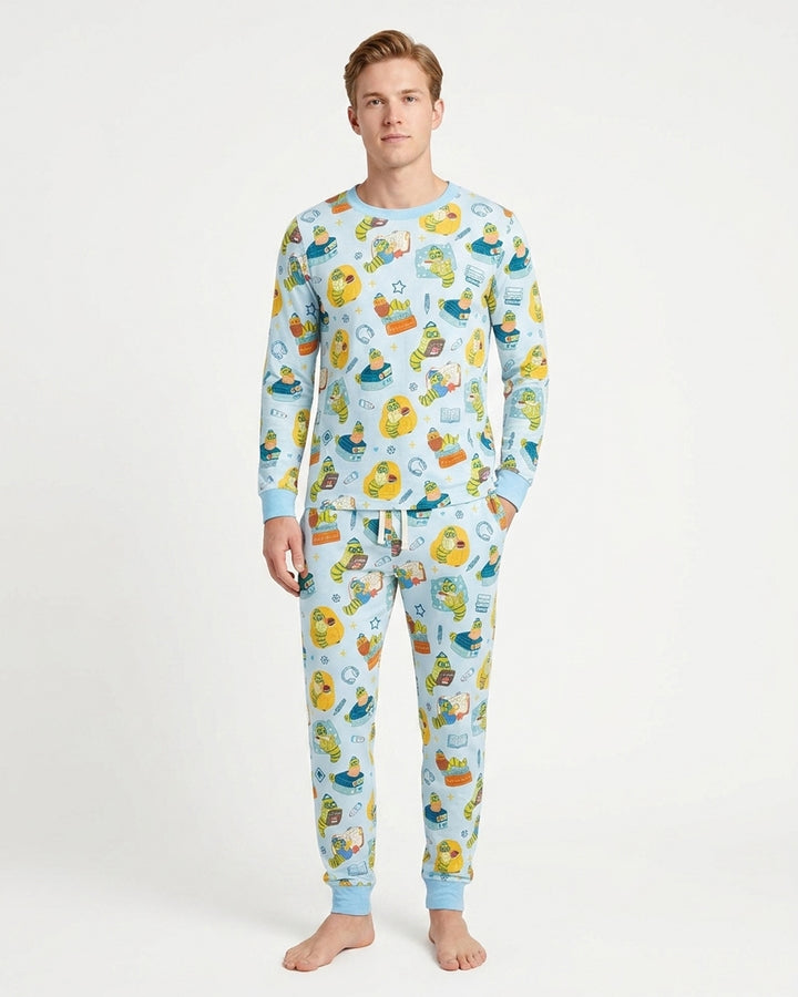 plantilla Conjunto de Pijama de Bambú para Hombre