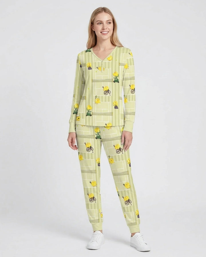 Tennis Bamboo Women Pajama Set