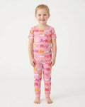 Bookworm Family Matching Bamboo Two Piece Short Sleeve Pajama Set