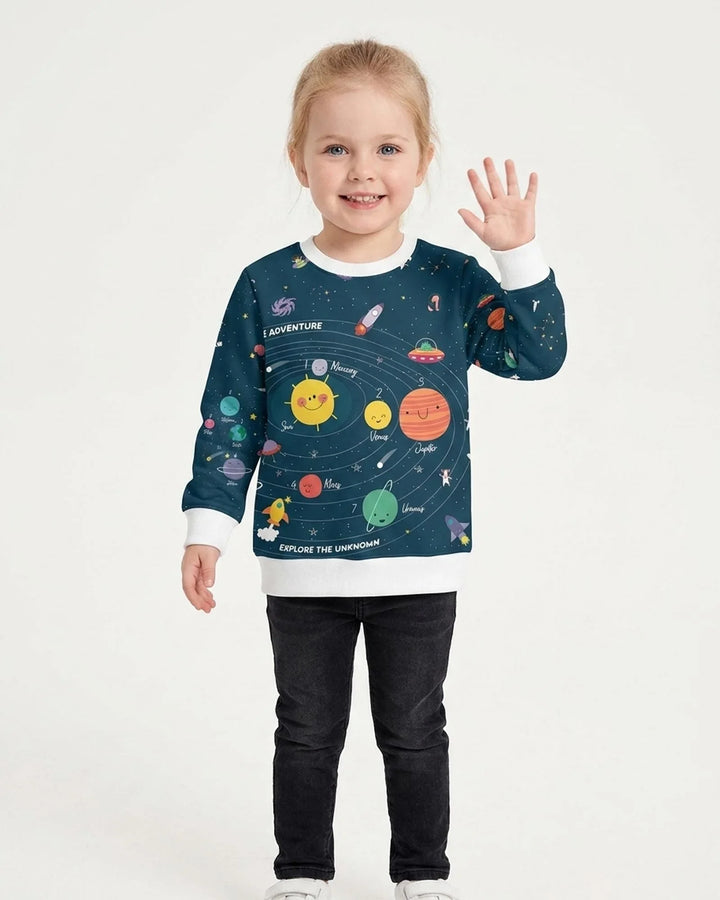 Solar System Explorers Bamboo Crewneck Sweatshirt