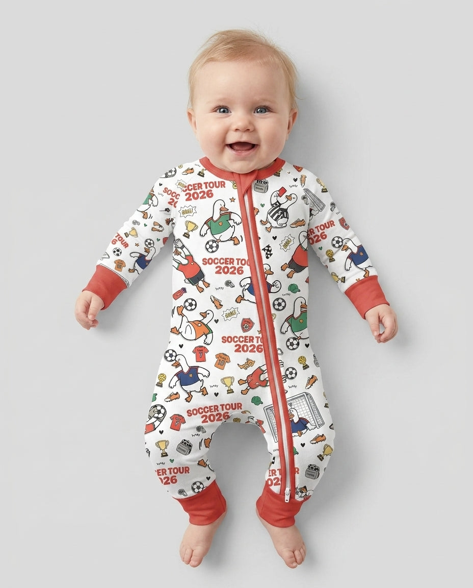 Funny Goose Soccer Tour 2026 Bamboo Convertible Zippy