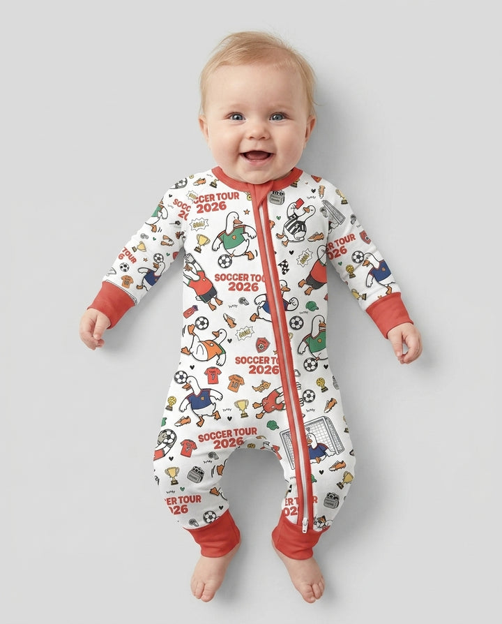 Funny Goose Soccer Tour 2026 Bamboo Convertible Zippy