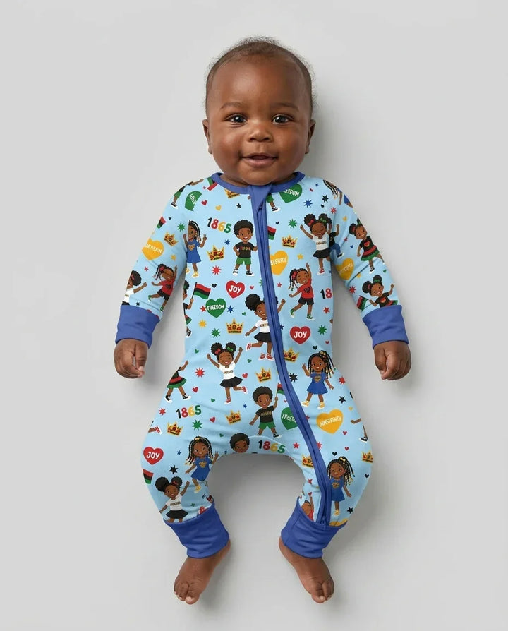 Celebrate Juneteenth Freedom Bamboo Convertible Zippy