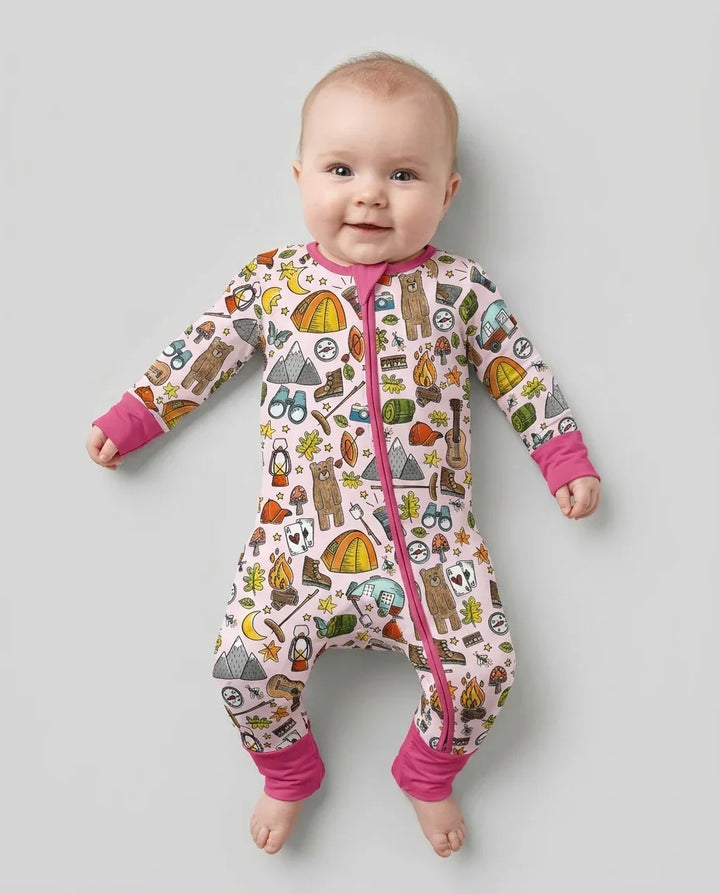 Funny Camper Family Matching Bamboo Convertible Zippy