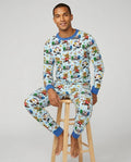 plantilla Conjunto de Pijama de Bambú para Hombre
