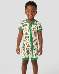 Jaguar 2026 Vamos Mexico Family Matching Bamboo Shorty Zippy