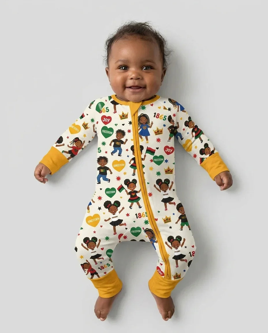 Celebrate Juneteenth Freedom Bamboo Convertible Zippy