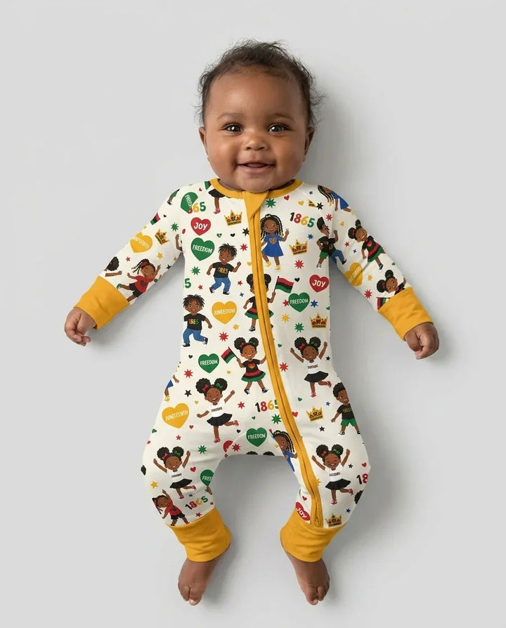 Celebrate Juneteenth Freedom Bamboo Convertible Zippy