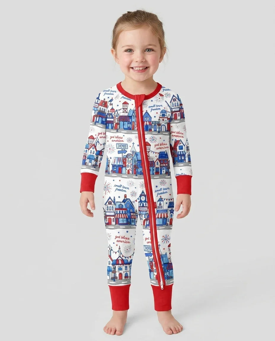 Small Town Freedom USA Bamboo Convertible Zippy