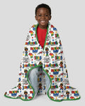 Juneteenth Black and Proud Bamboo Blanket