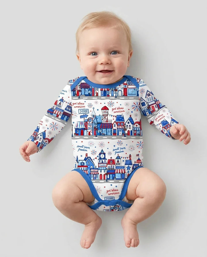 Small Town Freedom USA Bamboo Bodysuit
