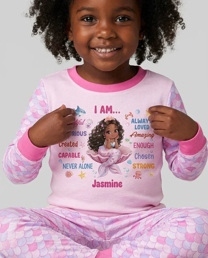 Conjunto de pijama de dos piezas de bambú con mangas largas, plantilla PERSONALIZADA