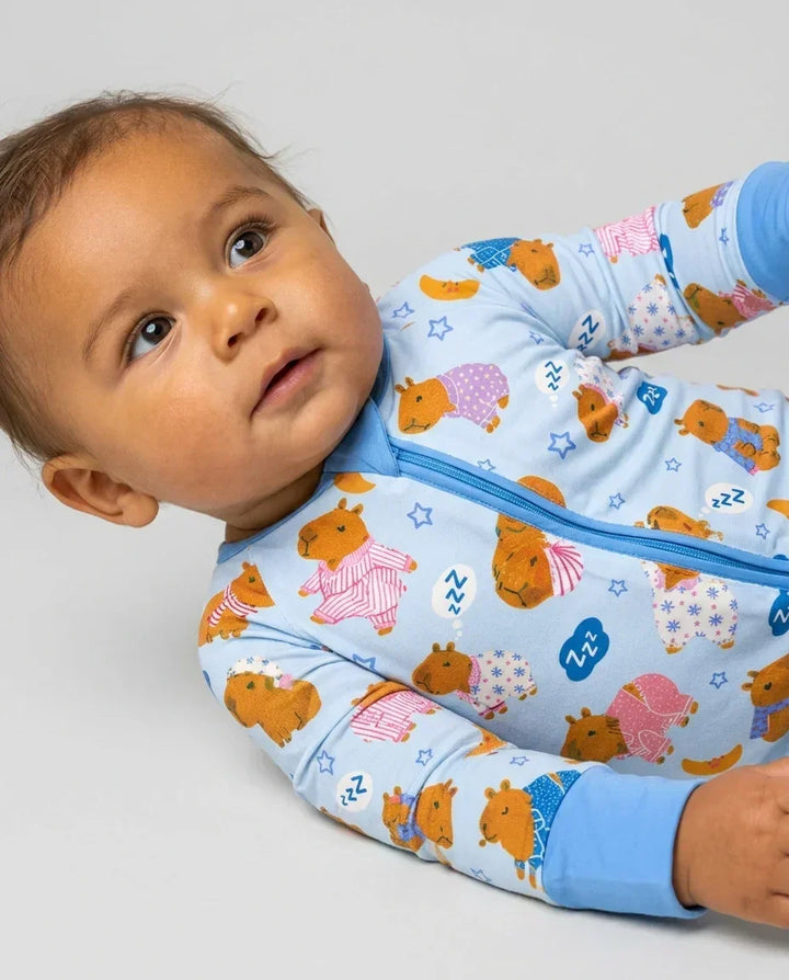 Capyjama Family Matching Bamboo Convertible Zippy