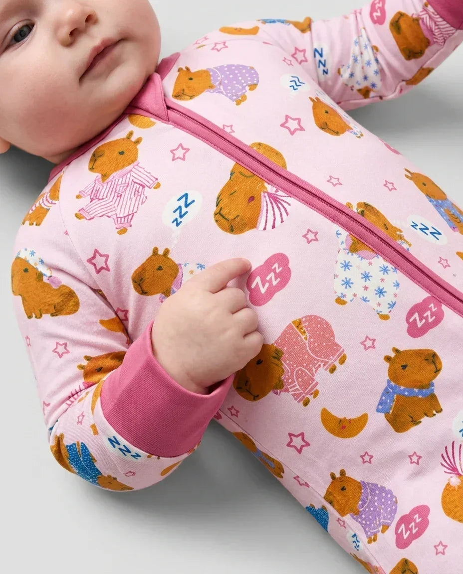 Capyjama Family Matching Bamboo Convertible Zippy
