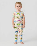 Cute But A Little Bit Crabby Bamboo Two Piece Short Sleeve Pajama Set