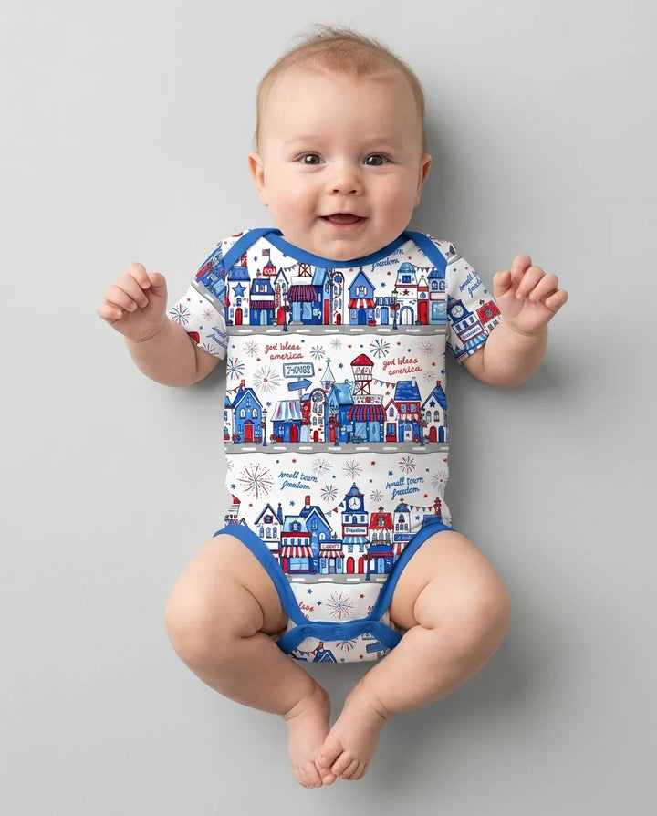 Small Town Freedom USA Bamboo Bodysuit