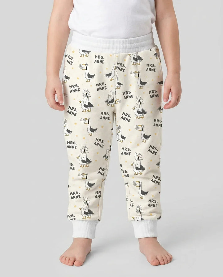 Custom Funny Seagulls Teacher Bamboo Jogger