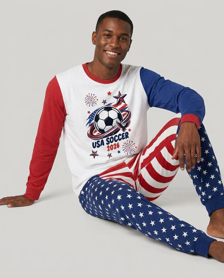 plantilla Conjunto de Pijama de Bambú para Hombre